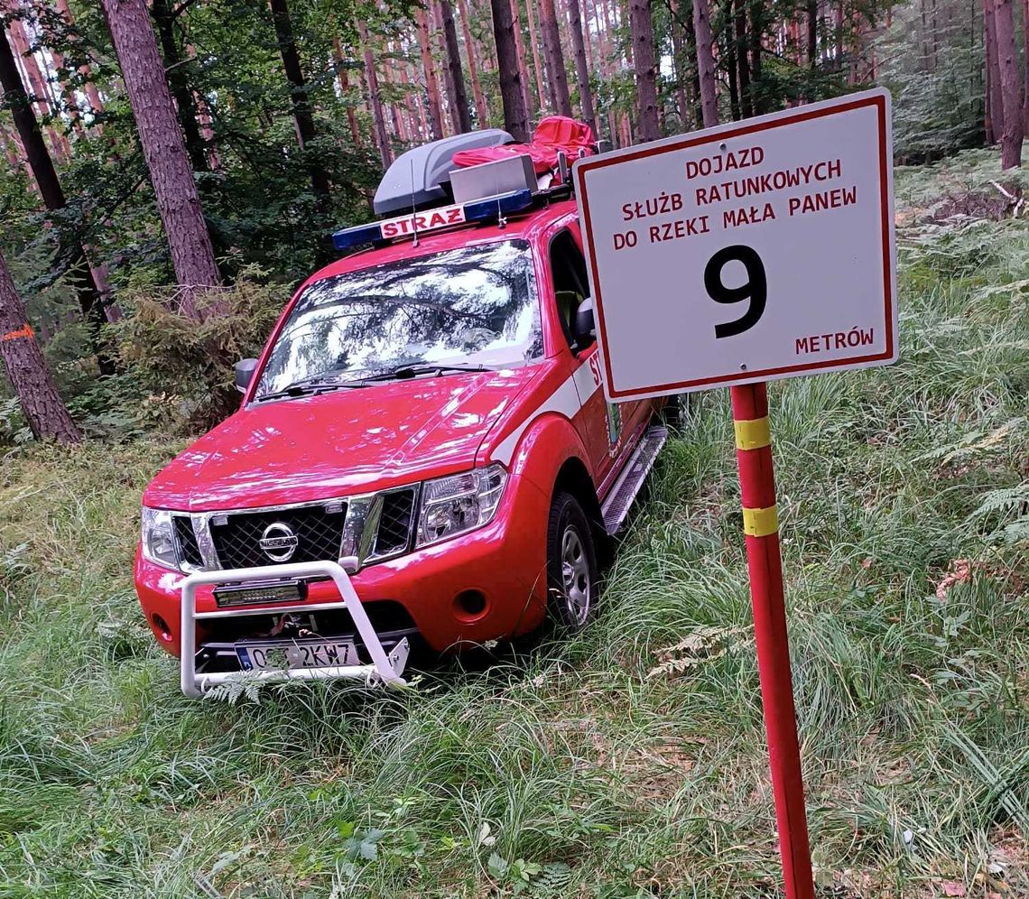 Ochotnicy ze Staniszcz Wielkich oznakowali rzekę. Jest bezpieczniej