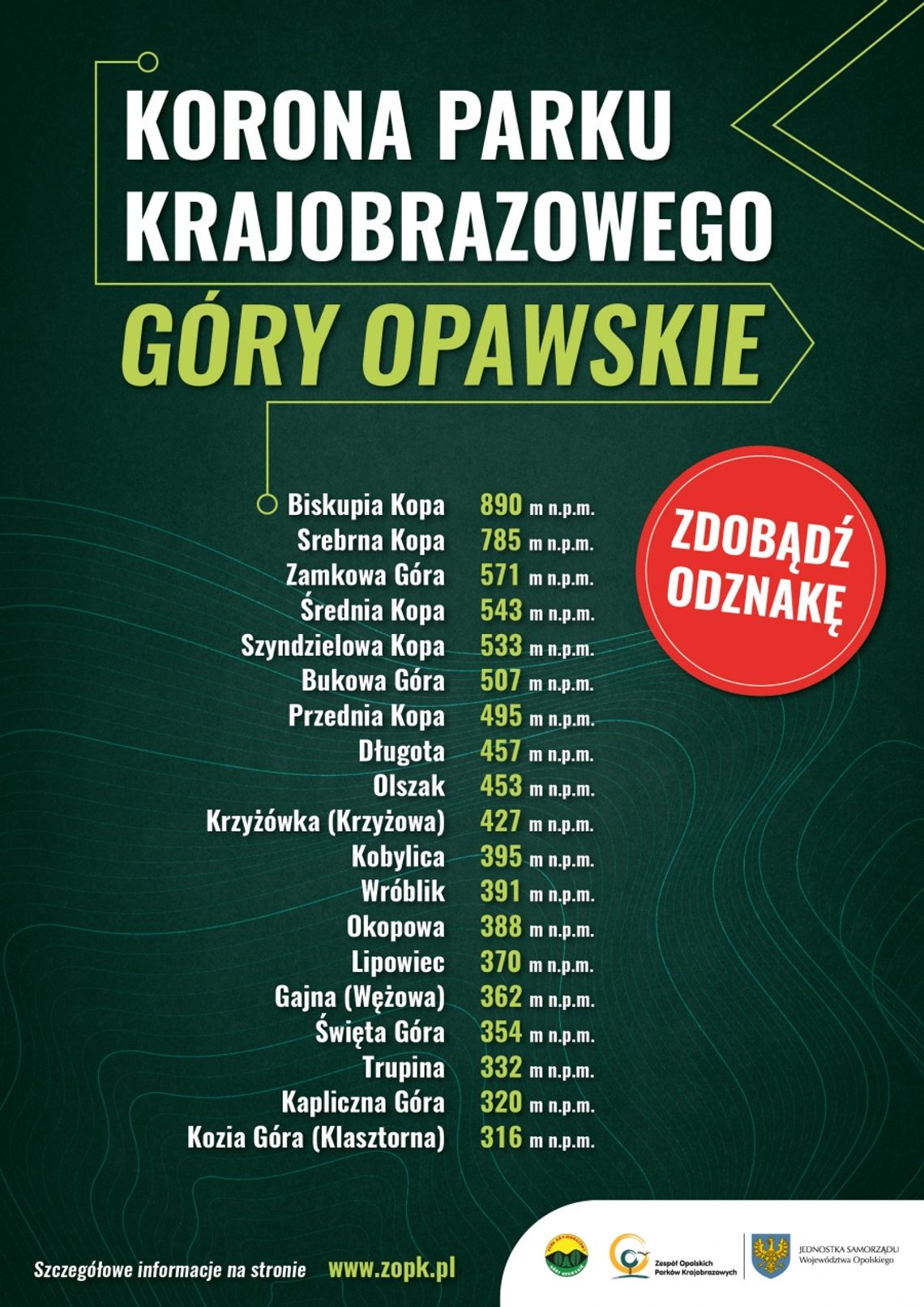Odznaka za zdobycie szczytów Odznaka za zdobycie szczytów