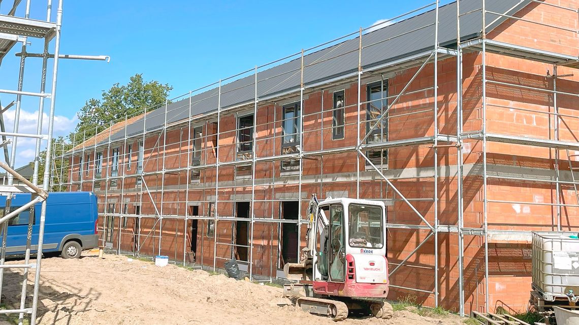 Osiedle powstaje w szybkim tempie. Będzie można wprowadzić się wiosną?