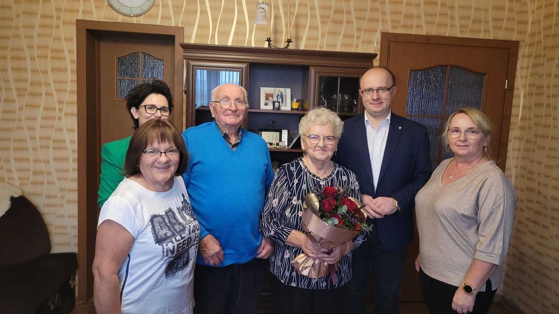 Piękna rocznica urodzin i diamentowe gody w gminie Jemielnica