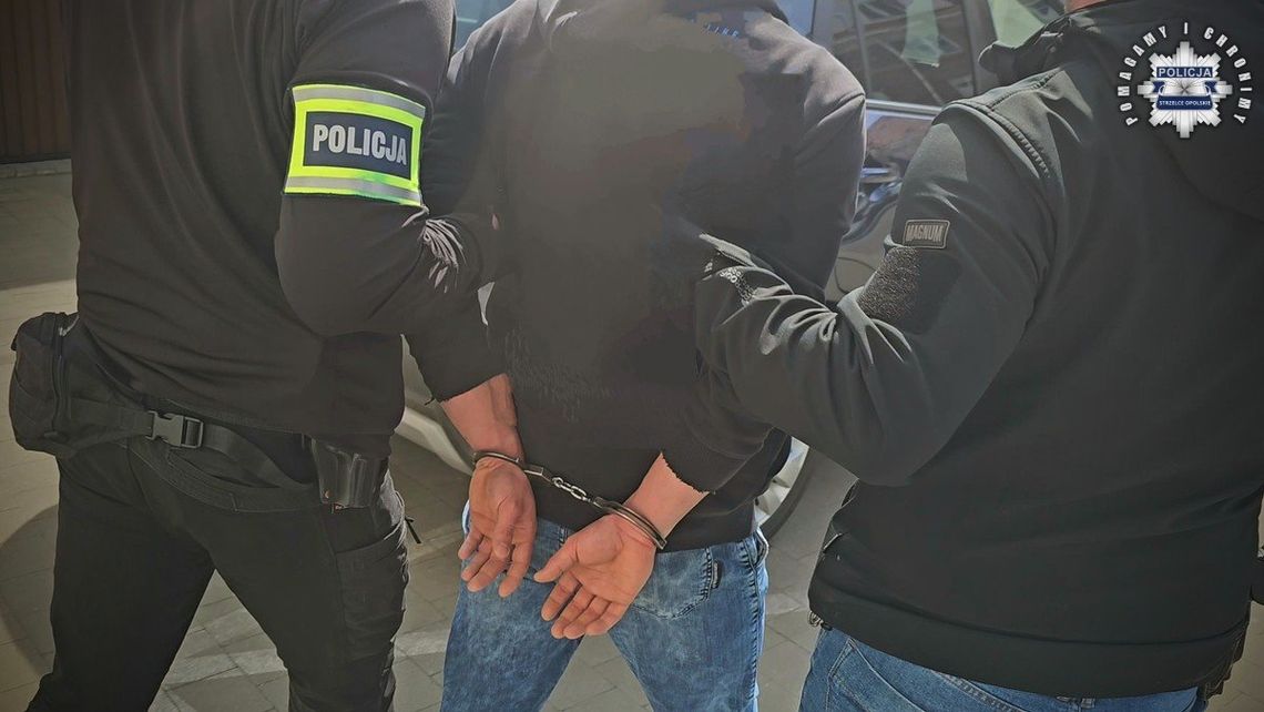 Włamania do domów w gminie Strzelce Opolskie. Złodziej w rękach policji