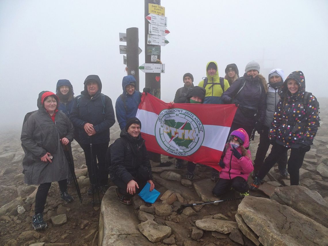 Ponad pół wieku wspólnego wędrowania. Oddział PTTK OZ Huta Andrzej Zawadzkie działa nieprzerwanie od 1965 roku Ponad pół wieku wspólnego wędrowania. Oddział PTTK OZ Huta Andrzej Zawadzkie działa nieprzerwanie od 1965 roku