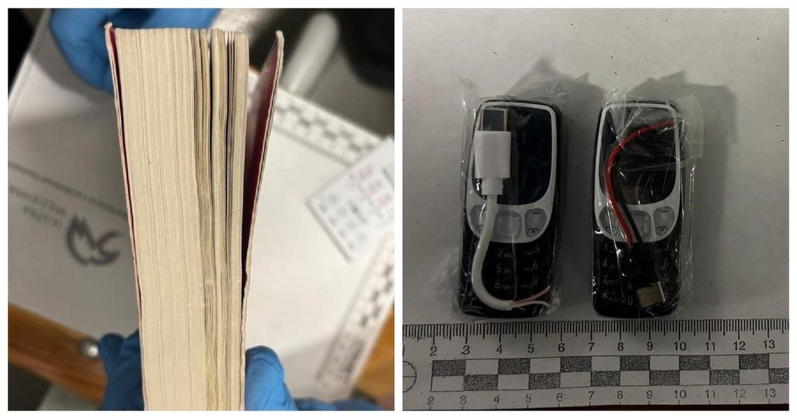 Książka z dodatkiem. 50-latka próbowała przemycić narkotyki do więzienia