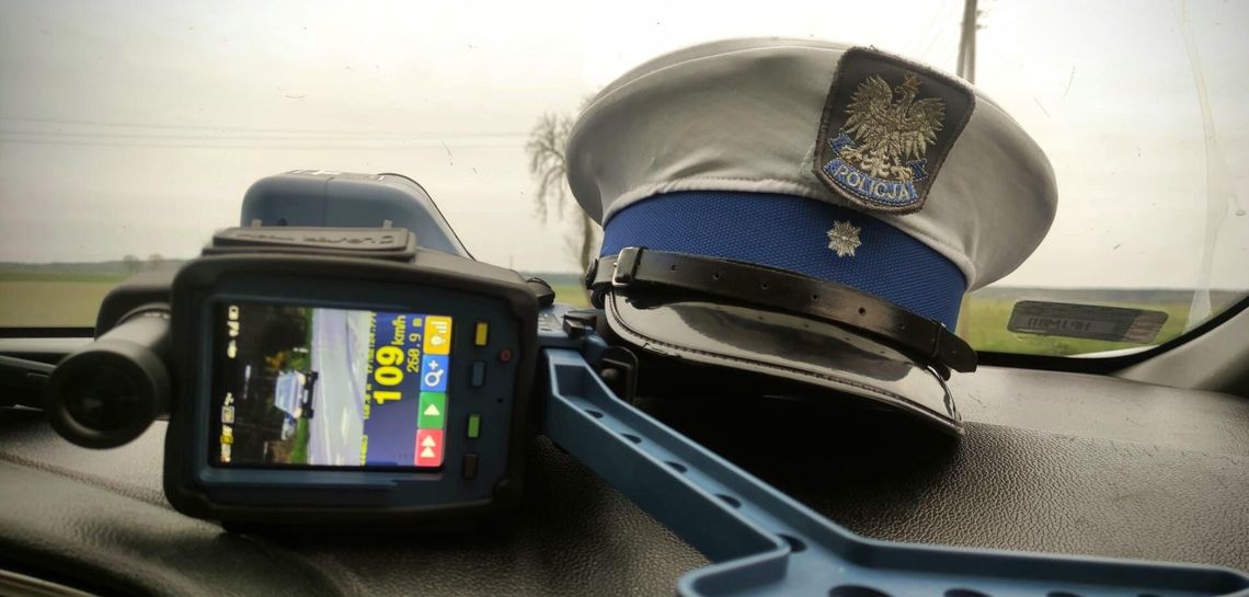 109 km/h w terenie zabudowanym. Pirat drogowy zatrzymany w Kielczy