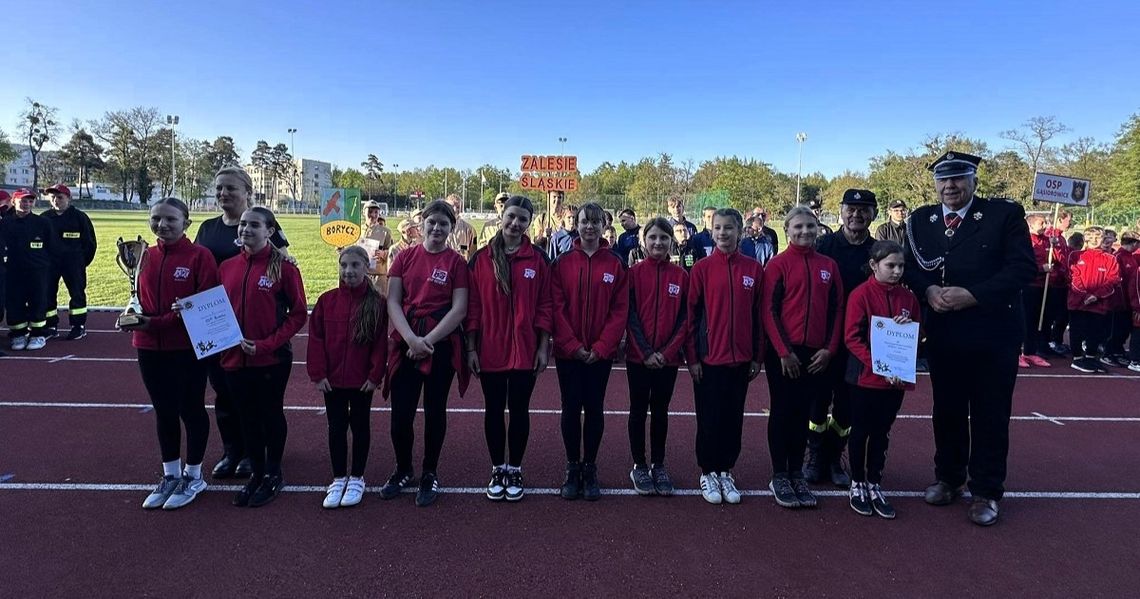 Młodzi strażacy z powiatu zmierzyli się w Strzelcach Opolskich. Jakie wyniki?