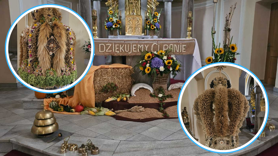 Parafianie z Krośnicy i Boryczy podziękowali za tegoroczne plony