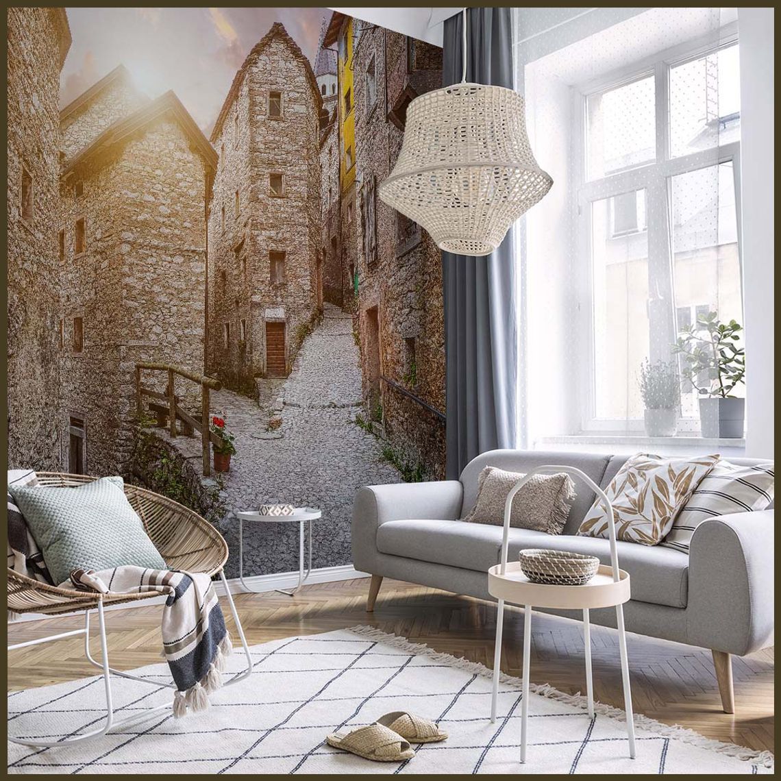 Przyklejanie fototapety - na co uważać Przyklejanie fototapety - na co uważać