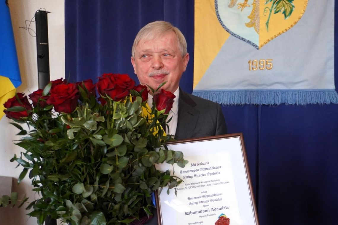 Rajmund Adamietz Honorowym Obywatelem Gminy Strzelce Opolskie
