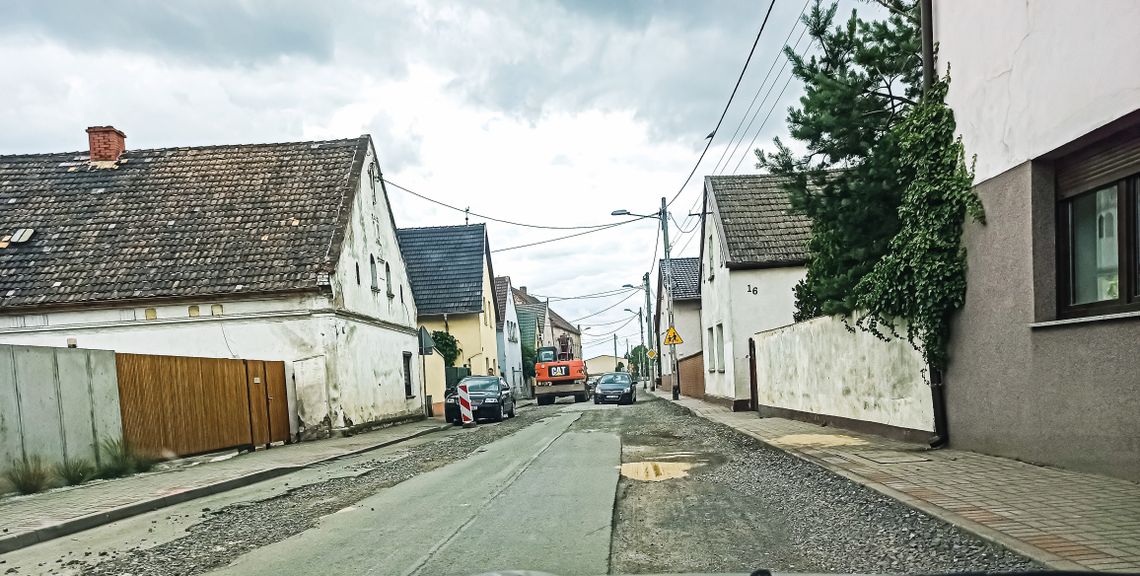 Prace na 1 Maja w Strzelcach Opolskich mogą zakończyć się później. Dlaczego?