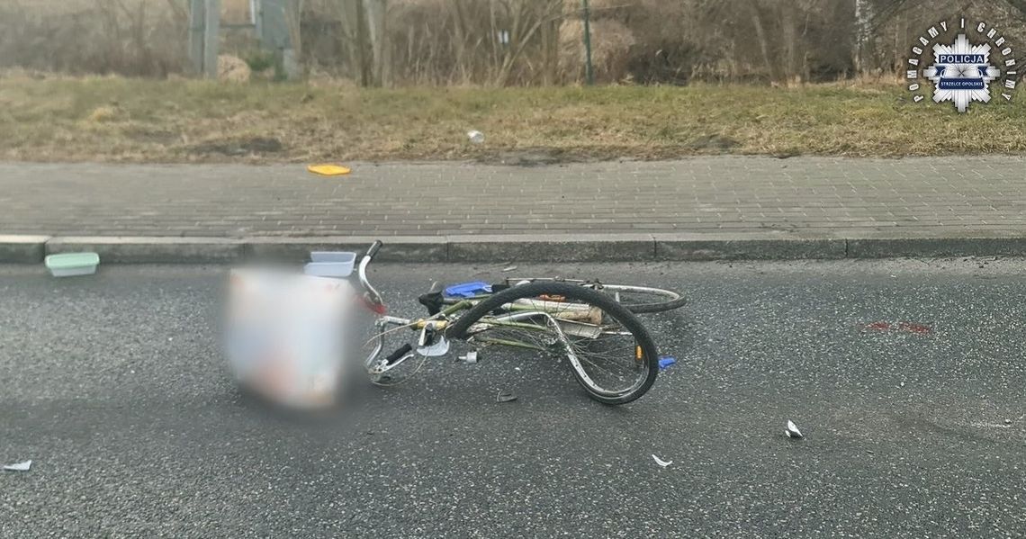 Nietrzeźwi na rowerach. Jeden doprowadził do zderzenia z osobówką