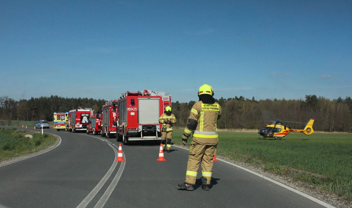 miejsce wypadku w Grodzisku