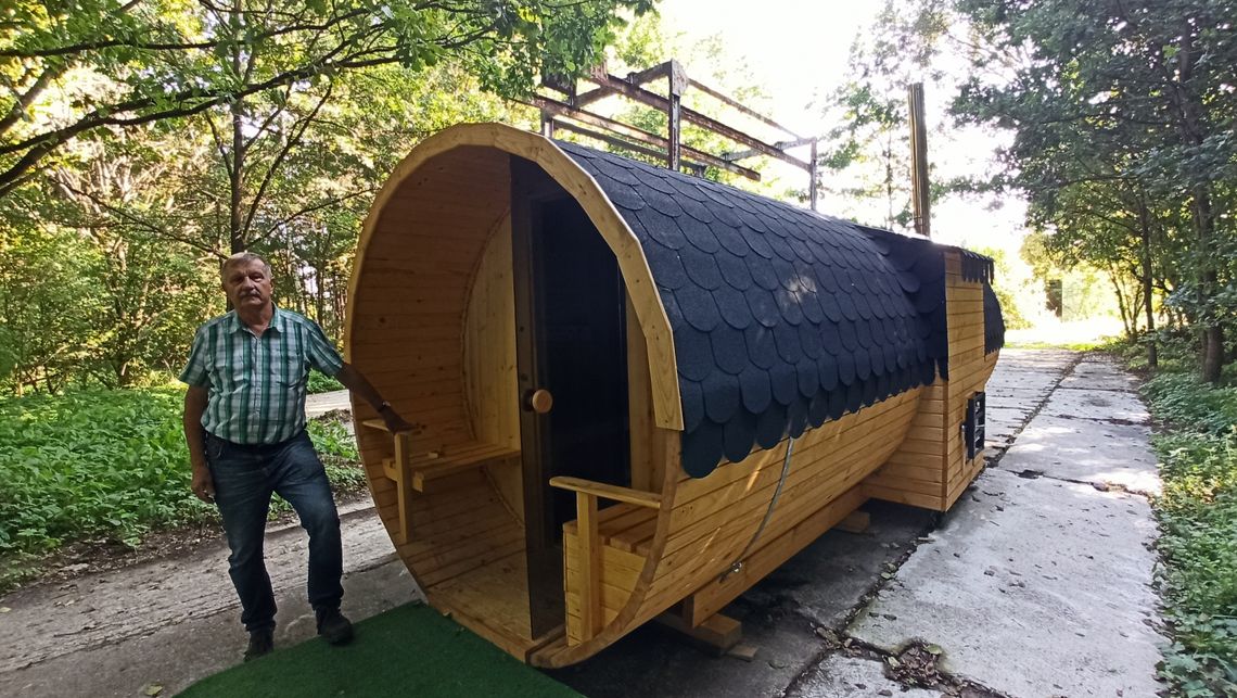 Sauna w środku lasu Sauna w środku lasu