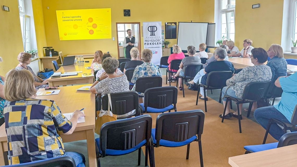 Seniorzy poznali swoje prawa. To cenna wiedza na przyszłość