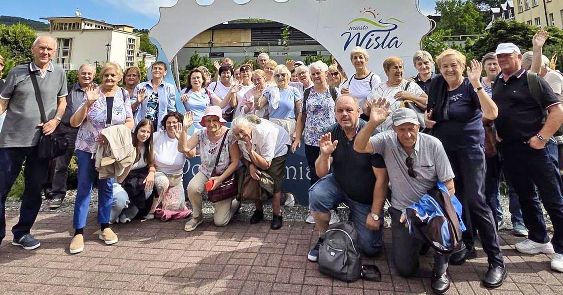 Seniorzy z Wysokiej w Wiśle i Istebnej