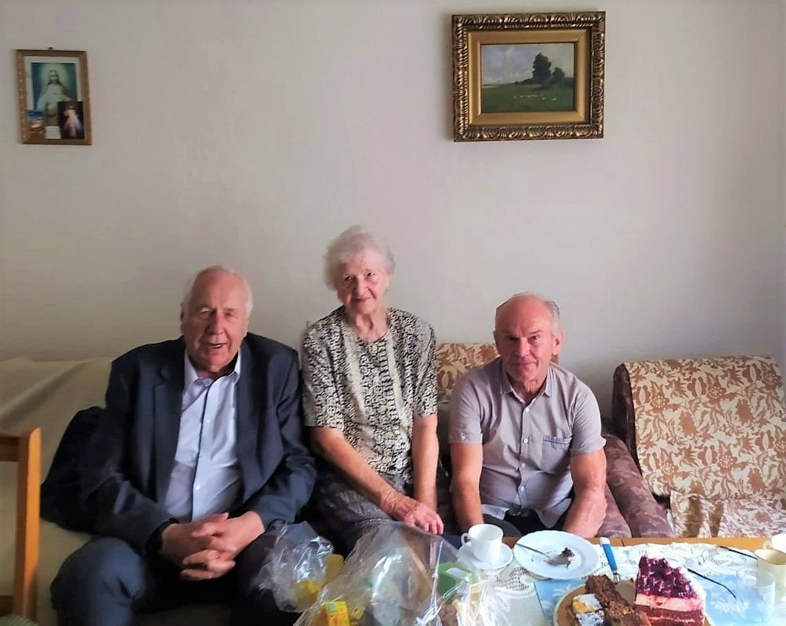 Serdeczności dla mieszkanki Zawadzkiego. Jubilatka świętowała 95. urodziny