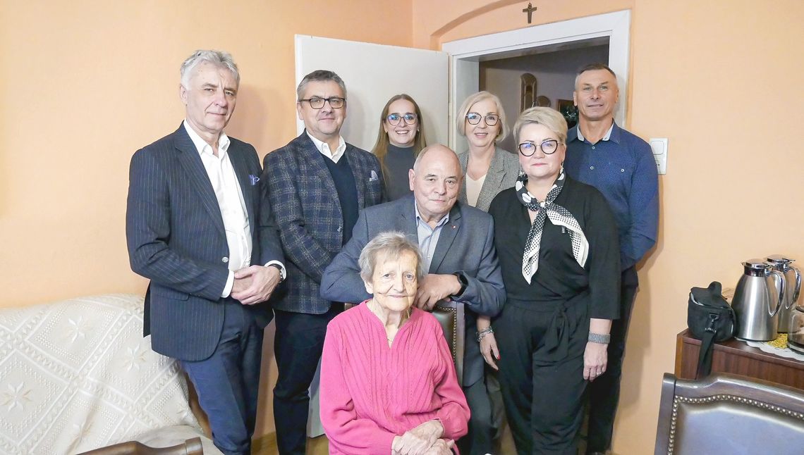 Serdeczności dla pani Edith. Obchodziła 95. urodziny