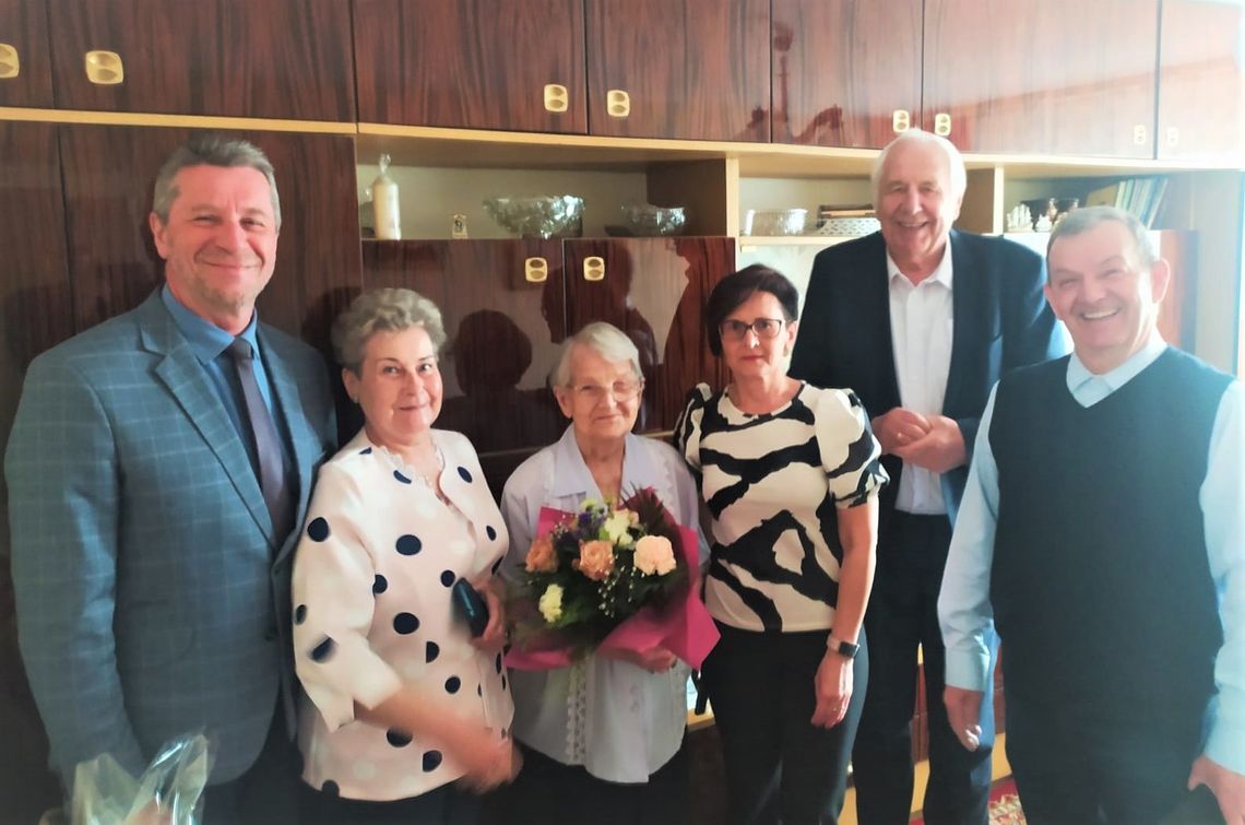 Serdeczności dla pani Heleny z Zawadzkiego. Jubilatka świętowała 95. urodziny