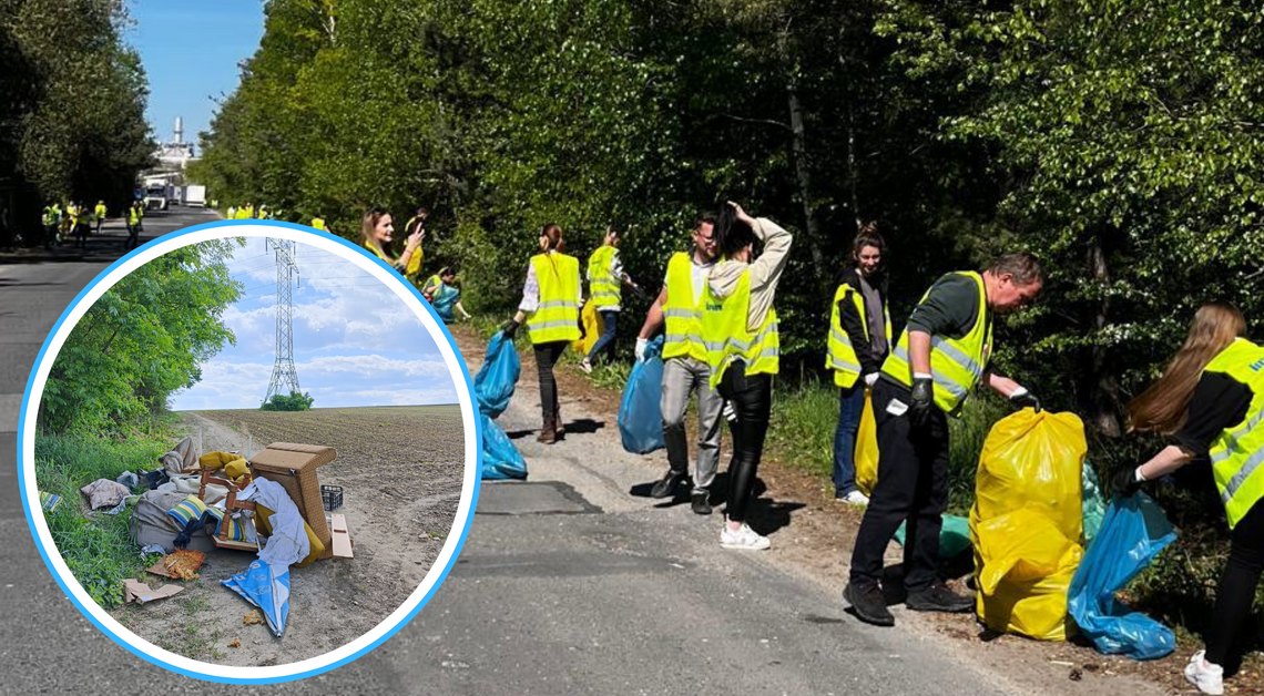 Śmieci w przydrożnych rowach. To niekończąca się opowieść Śmieci w przydrożnych rowach. To niekończąca się opowieść