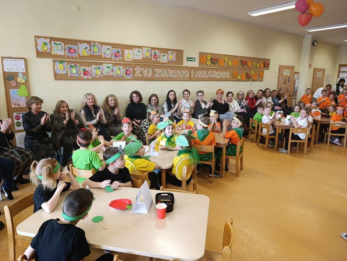 Zdrowo jem, zdrowo rosnę. Ciekawe spotkanie dla strzeleckich przedszkolaków