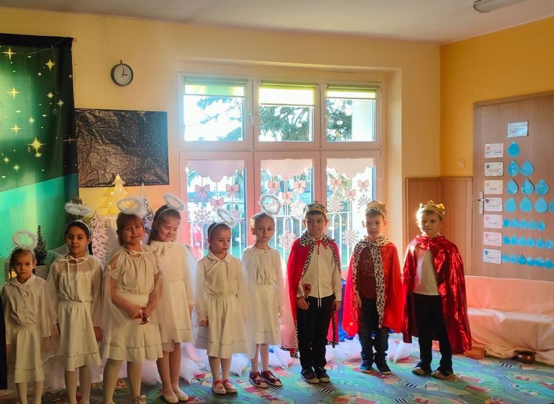 Jasełka przedszkolaków ze Strzelec Opolskich poruszyły serca