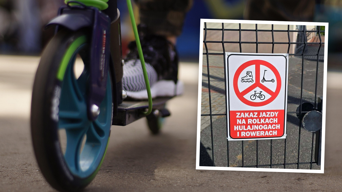 Rozjeżdżają sołectwo na rowerach i hulajnogach. Pojawiły się zakazy Rozjeżdżają sołectwo na rowerach i hulajnogach. Pojawiły się zakazy