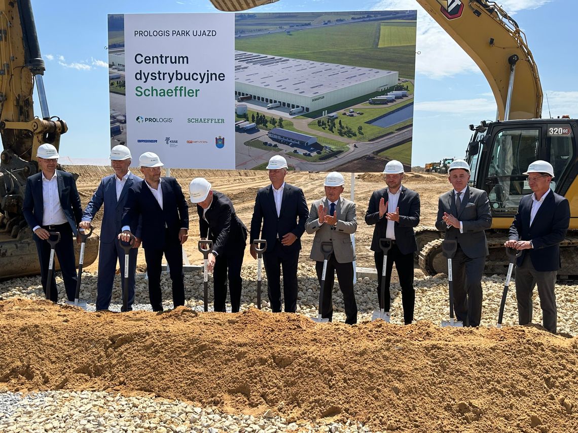 Schaeffler buduje centrum dystrybucji w Prologis Park Ujazd. To największa inwestycja w strefie