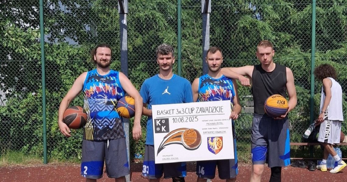 Turniej koszykówki w Zawadzkiem. Emocje sięgały zenitu