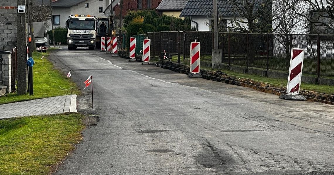 Ul. Powstańców Śląskich w Żędowicach w remoncie. Lada dzień koniec prac