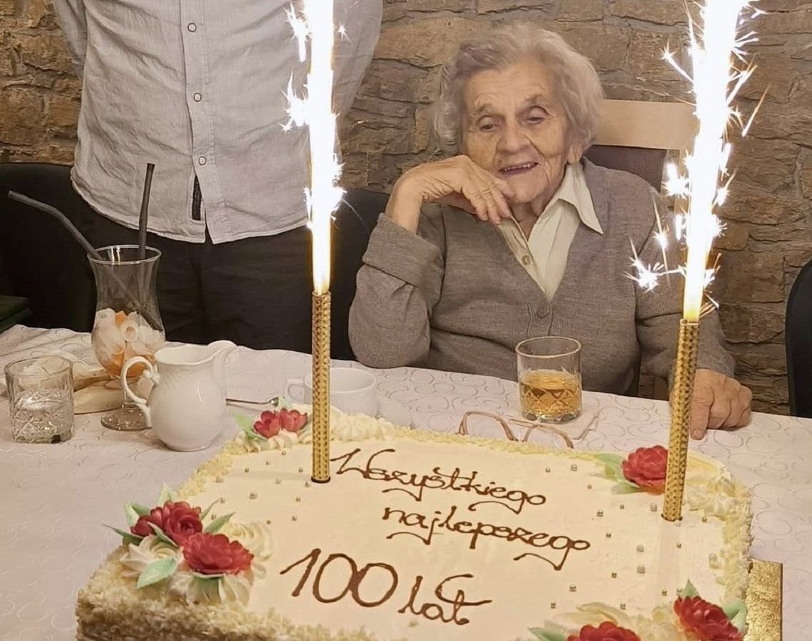 Pani Janina świętowała 100. urodziny. Jest w świetnej formie!