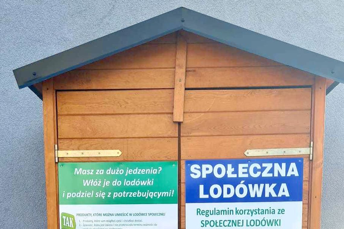 W gminie Izbicko postawiono pierwszą lodówkę społeczną