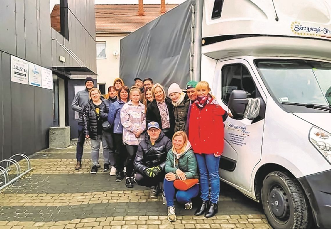 W gminie Ujazd pomoc nie ustaje. Wspierają też przyjaciele z Niemiec