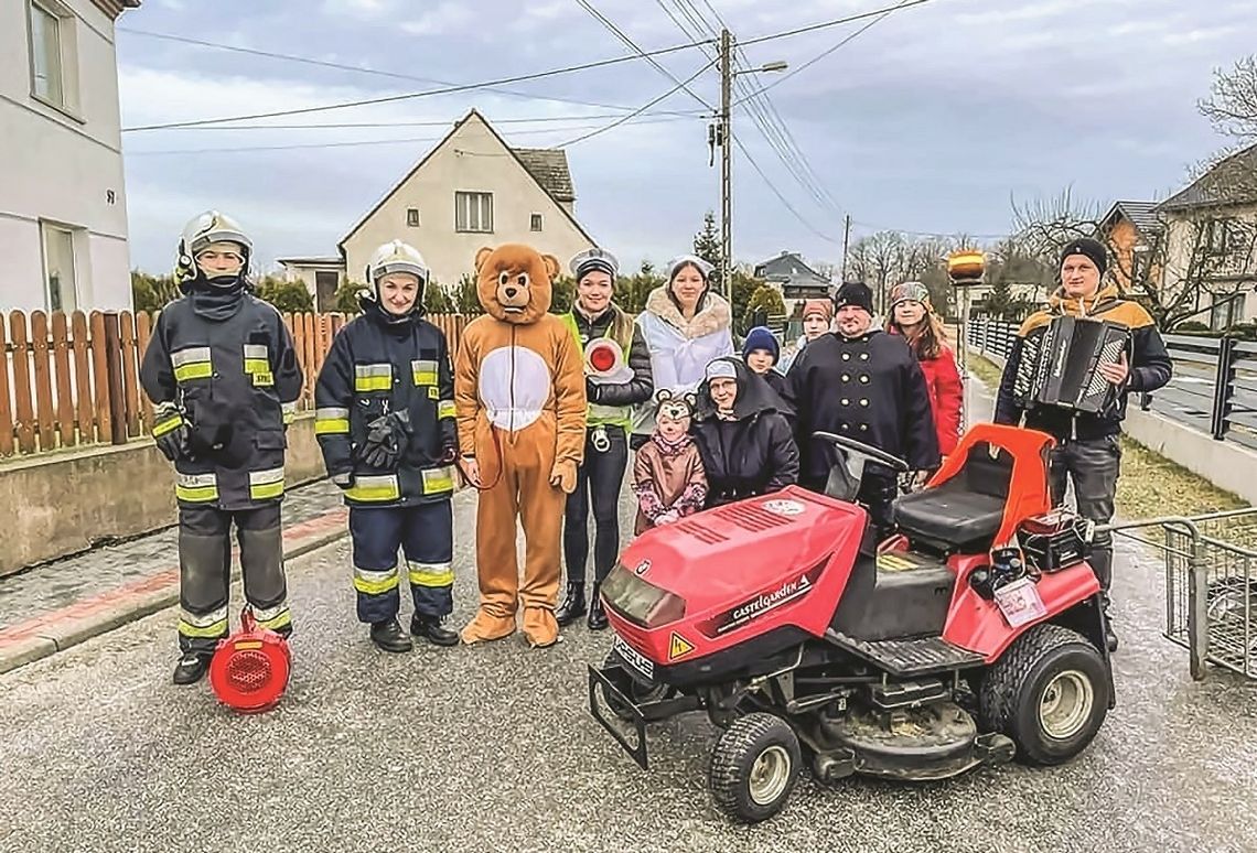 W Ligocie Czamborowej wodzili niedźwiedzia