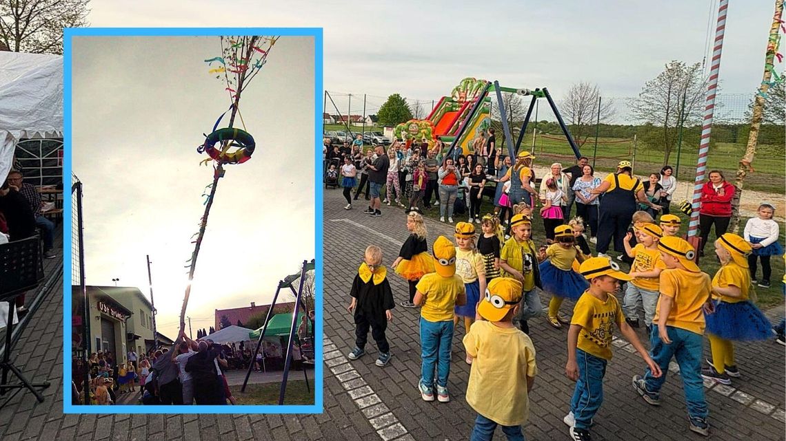 W Spóroku stanął Maibaum. Bawili się dorośli i dzieci