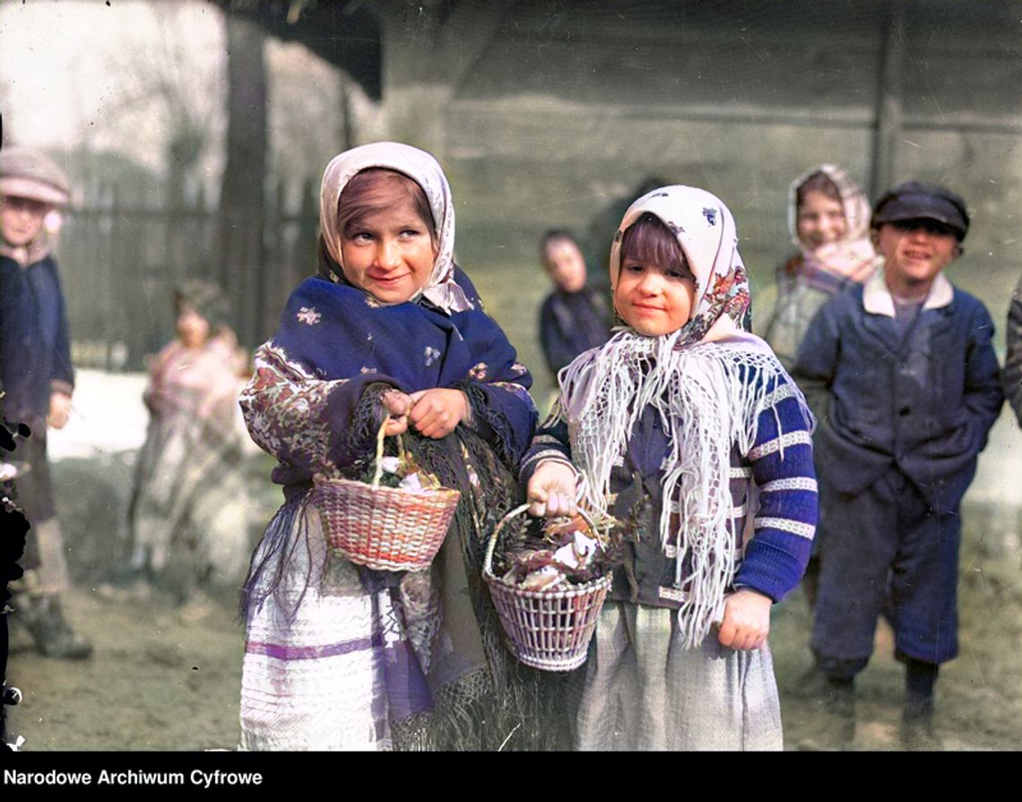 Wielkanoc na unikatowych, kolorowych fotografiach sprzed lat