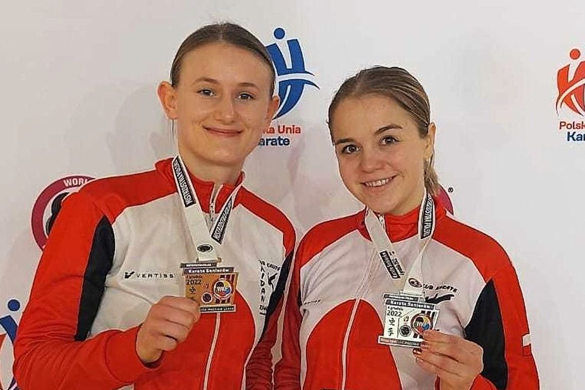 Wiktoria Grejner i Natalia Kurzacz z Nidana Zawadzkie z kolejnymi medalami