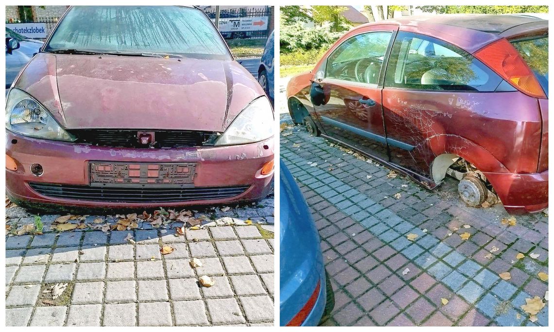 Wraki blokują miejsca parkingowe. A samorządy nie spieszą się z usuwaniem