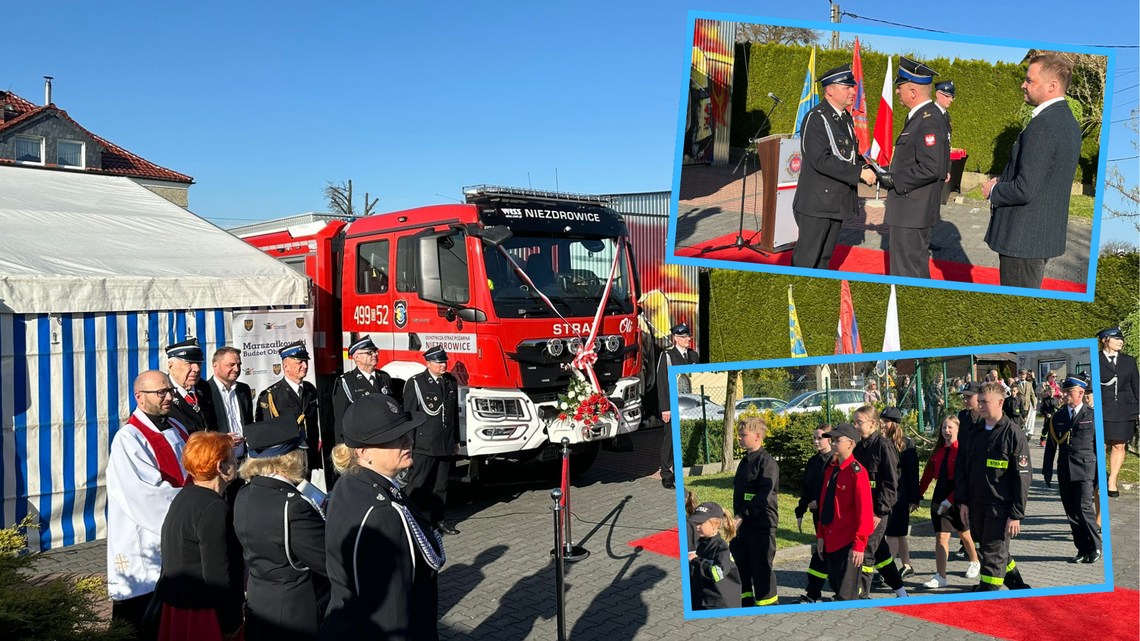 Druhowie spełnili swoje marzenie. Nowoczesny MAN oficjalnie w Niezdrowicach