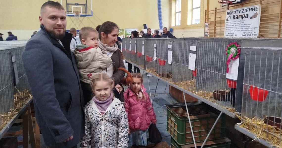 Gołębie i króliki w Strzelcach Opolskich. Wystawa przyciągnęła całe rodziny