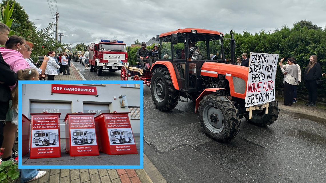 Ochotnicy z Gąsiorowic zbierają na nowy wóz. Wszelkimi sposobami Ochotnicy z Gąsiorowic zbierają na nowy wóz. Wszelkimi sposobami