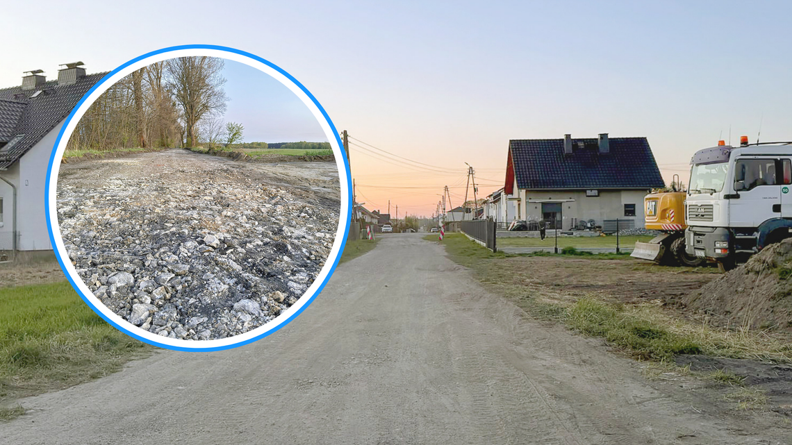 Trwa budowa nowej drogi w Żędowicach. Zapewni dojazd do gruntów rolnych