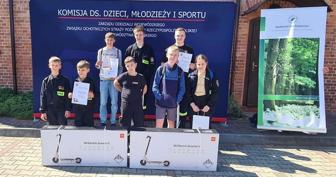 Sukcesy młodych druhów z powiatu strzeleckiego. Będą nas reprezentować w kraju
