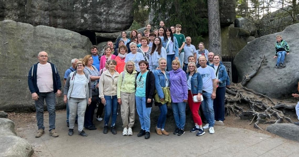 Integracyjna wycieczka mieszkańców Dolnej i Rożniątowa