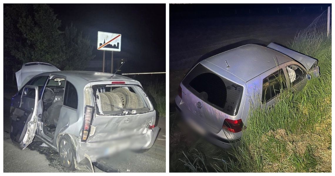 Pijany kierowca doprowadził do wypadku. 31-latka trafiła do szpitala