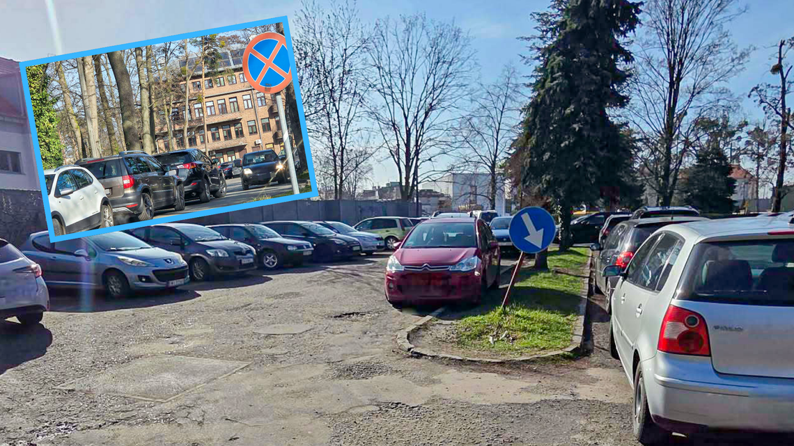 Parkingowy chaos przy strzeleckim szpitalu. Mieszkańcy mają dość