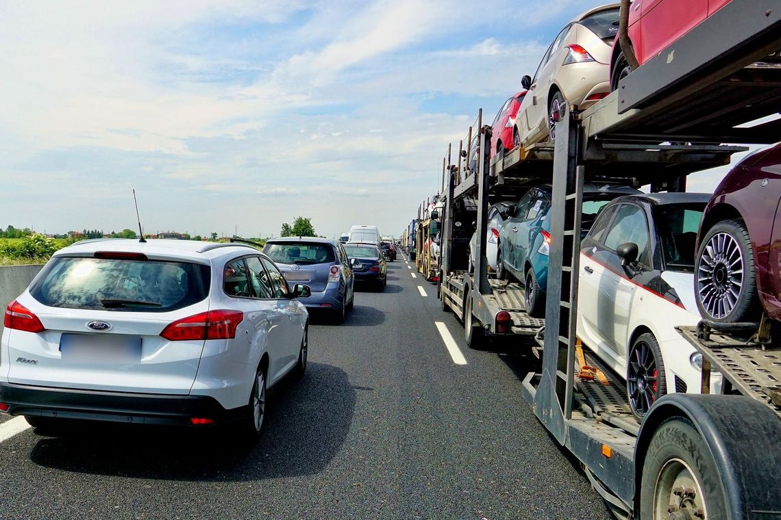 Zator na autostradzie A4. Korek w stronę Katowic liczy wiele kilometrów!