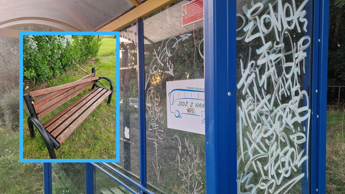 Wandalizm w Zawadzkiem. Mieszkańcy proszą o pomoc w ujęciu sprawców