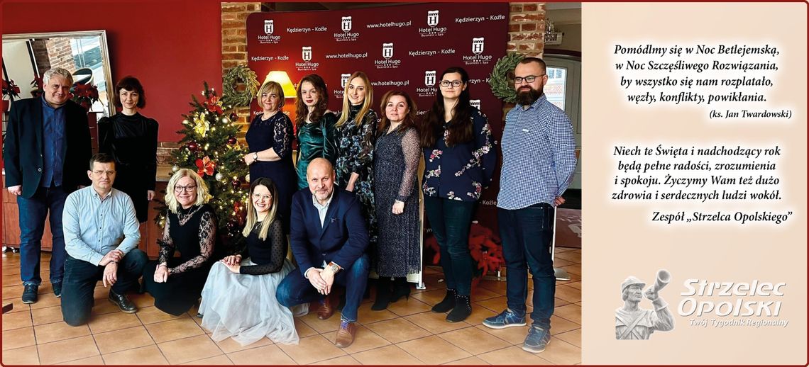 Zespół Strzelca Opolskiego życzy wszystkim wesołych świąt! Zespół Strzelca Opolskiego życzy wszystkim wesołych świąt!