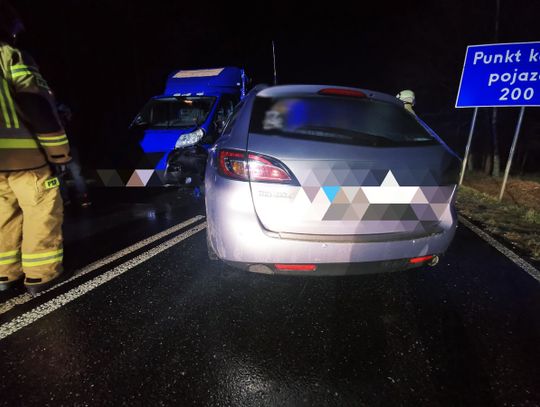Wypadek na trasie Strzelce Opolskie - Zawadzkie Wypadek na trasie Strzelce Opolskie - Zawadzkie