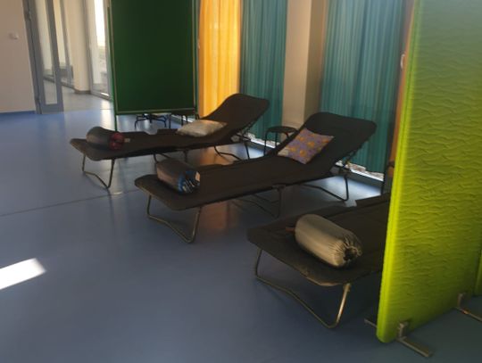 "Strzeleckie Łazienki" są gotowe na przyjęcie uchodźców. "Strzeleckie Łazienki" są gotowe na przyjęcie uchodźców.