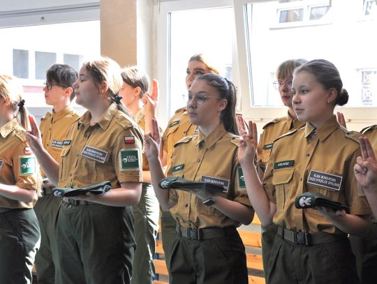 Ślubowanie klas mundurowych w CKZiU w Strzelcach Opolskich. Ślubowanie klas mundurowych w CKZiU w Strzelcach Opolskich.